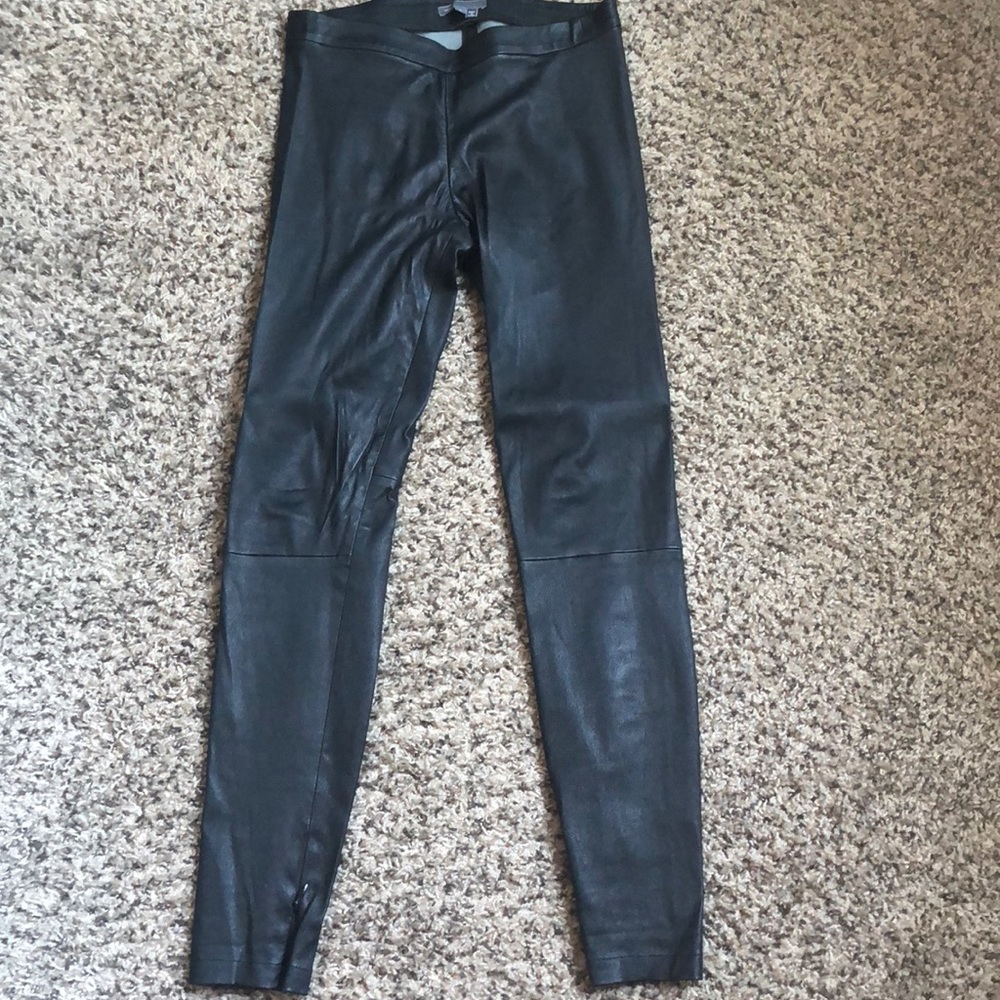 Vince Leather leggings